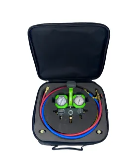 Manomètre aiguilles 2 voies R-32/R-410