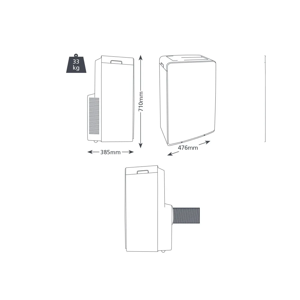 Climatisation mobile aspen 3k4
