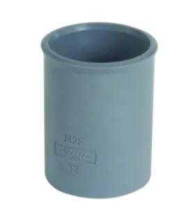 MANCHON PVC GRIS FF D32MM