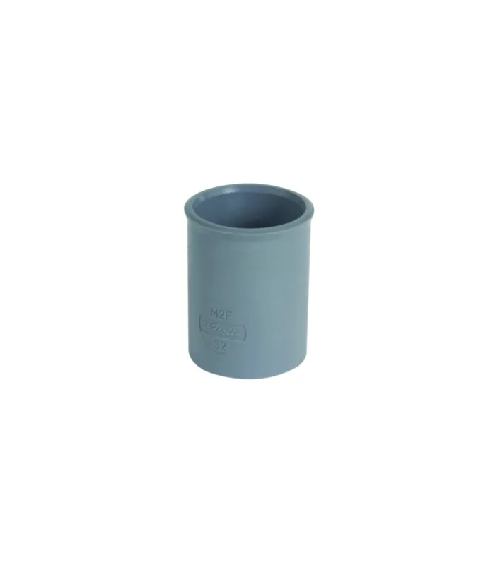 MANCHON PVC GRIS FF D32MM