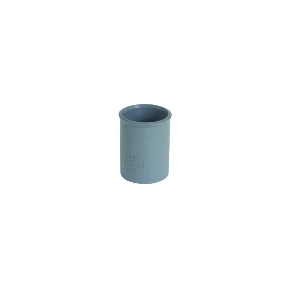 Manchon PVC GRIS F-F Ø32mm