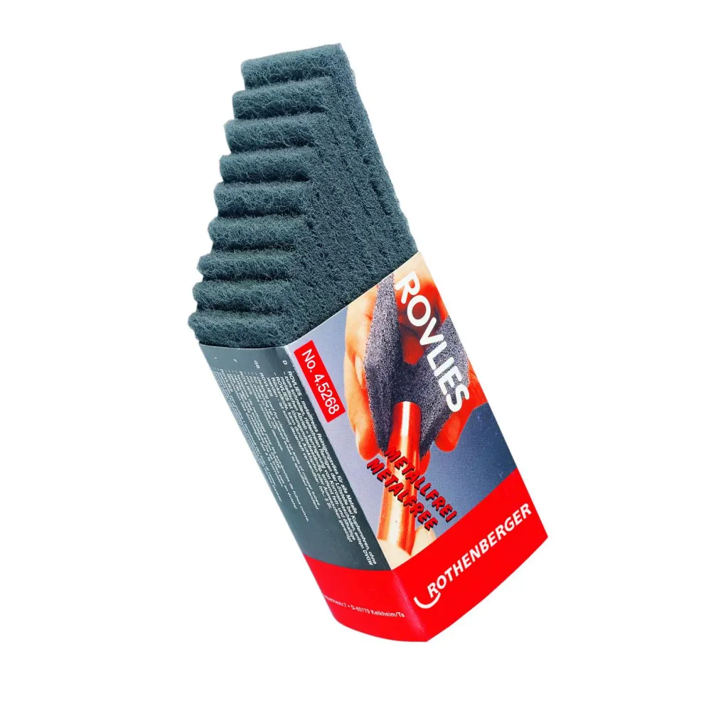 10 TAMPONS DE NETTOYAGE