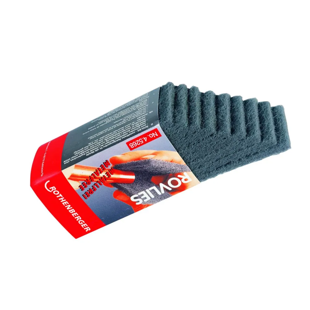 10 TAMPONS DE NETTOYAGE