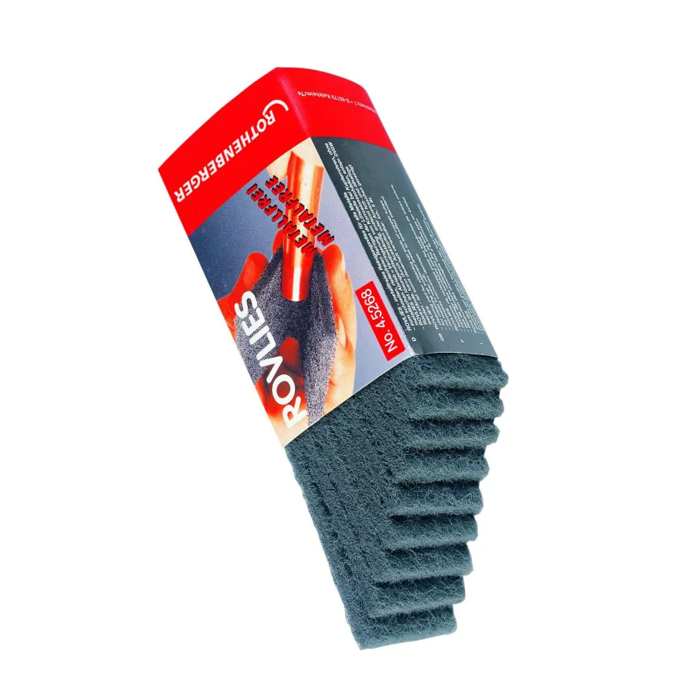 10 TAMPONS DE NETTOYAGE