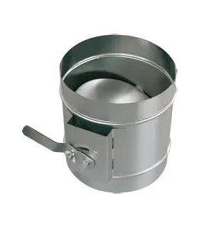 Registre galva motorisable