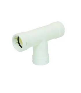 Te p/pvc blanc Ø 20mm