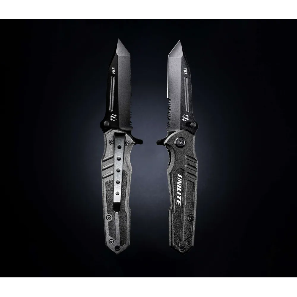 COUTEAU PLIANT LAME EN ACIER