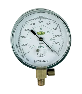 VACUOMETRE A AIGUILLE