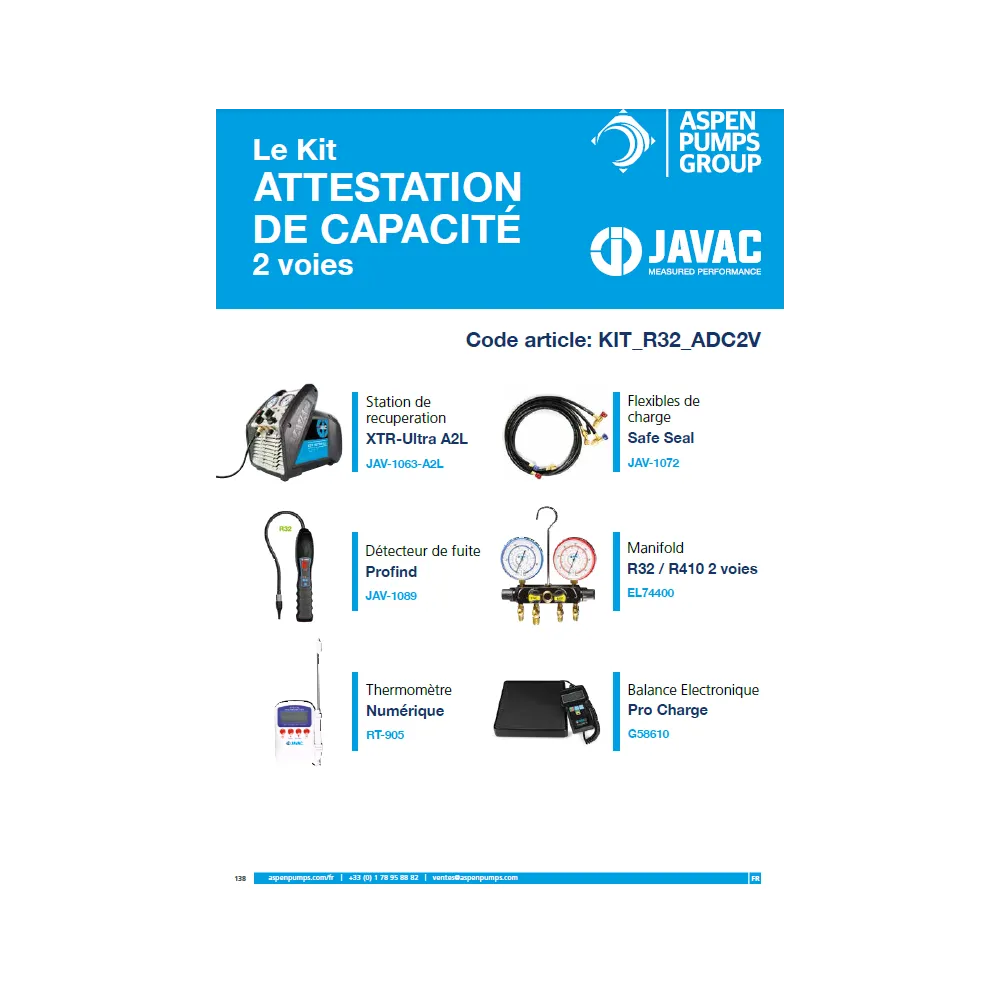 KIT ADC JAVAC R32 ADC 2VOIES