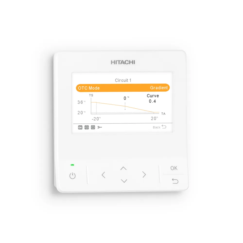 Télécommande YUTAKI 2.0 R-32/R-410A