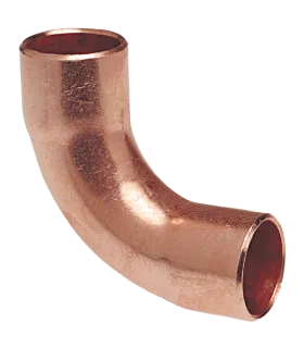 COUDE À 90° 1/4FF GRAND RAYON