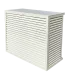 Deco clim blanc RAL 9010