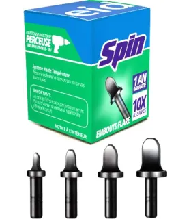 BOITE 4 TETES FLARE 1/4 AU 5/8