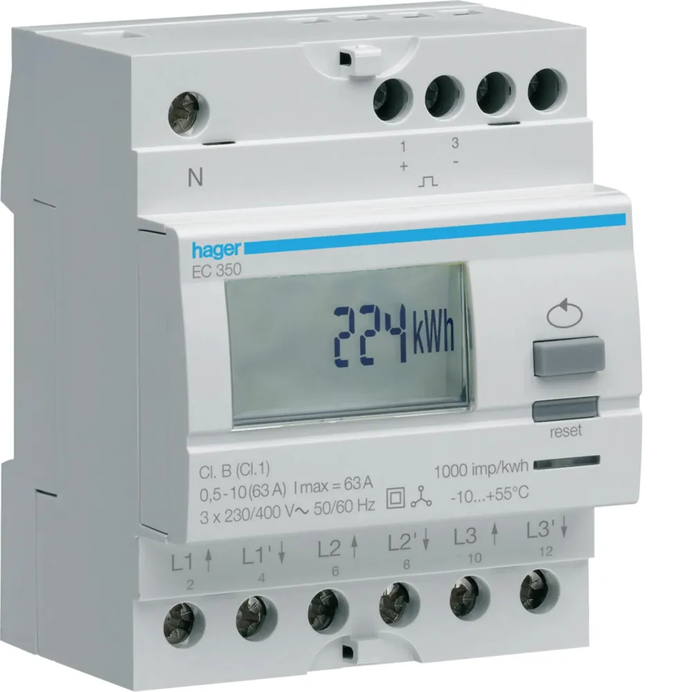 COMPTEUR MONO DIRECT 32A 1M HA