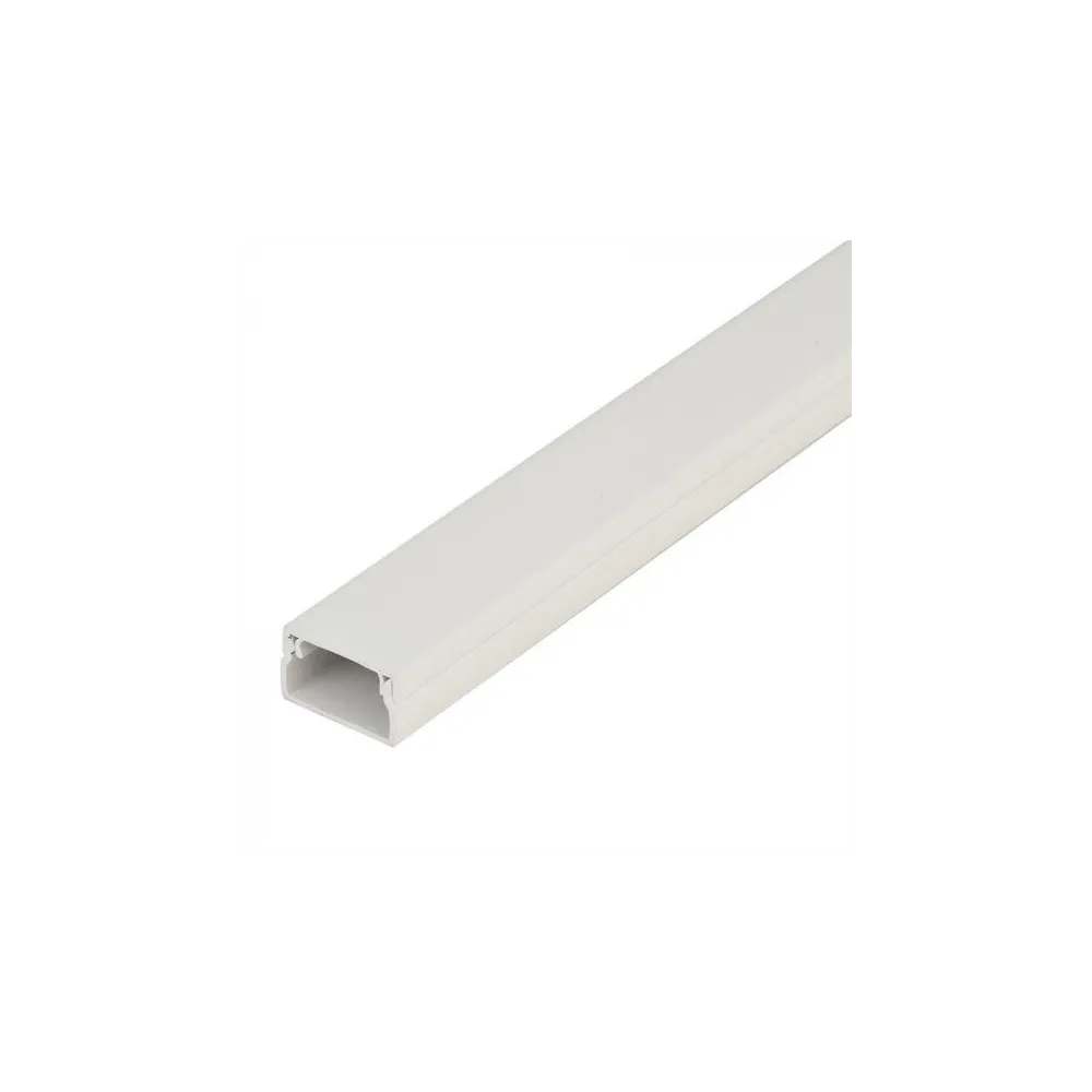 Goulotte carrée CLIMAGAINE blanche 2,5m