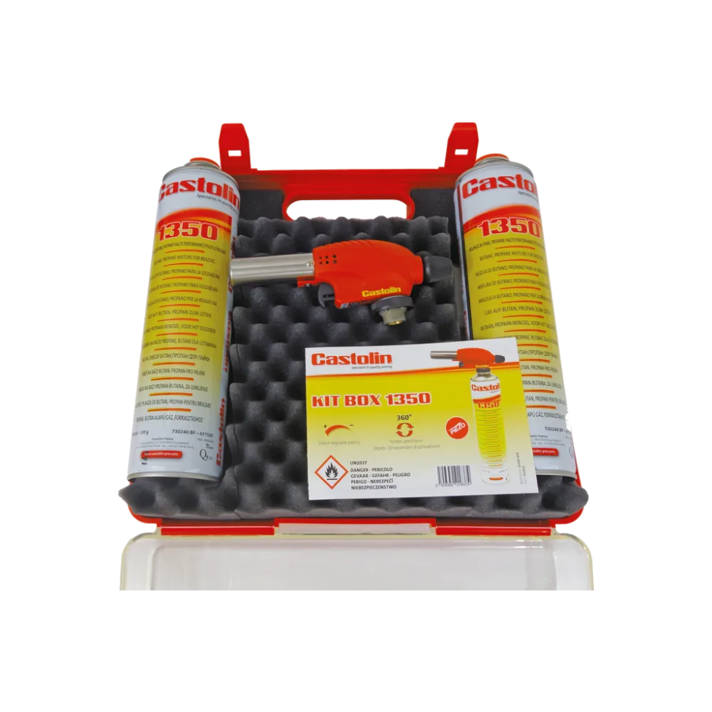 Kit chalumeau 2 bouteilles+bec+buse