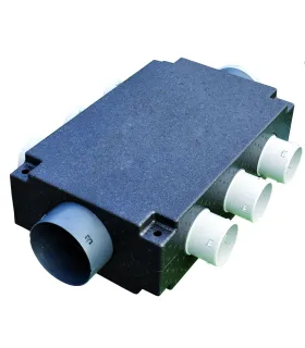 Plénum répartiteur isolé 8 Piquageuages pour optimea et ultimo