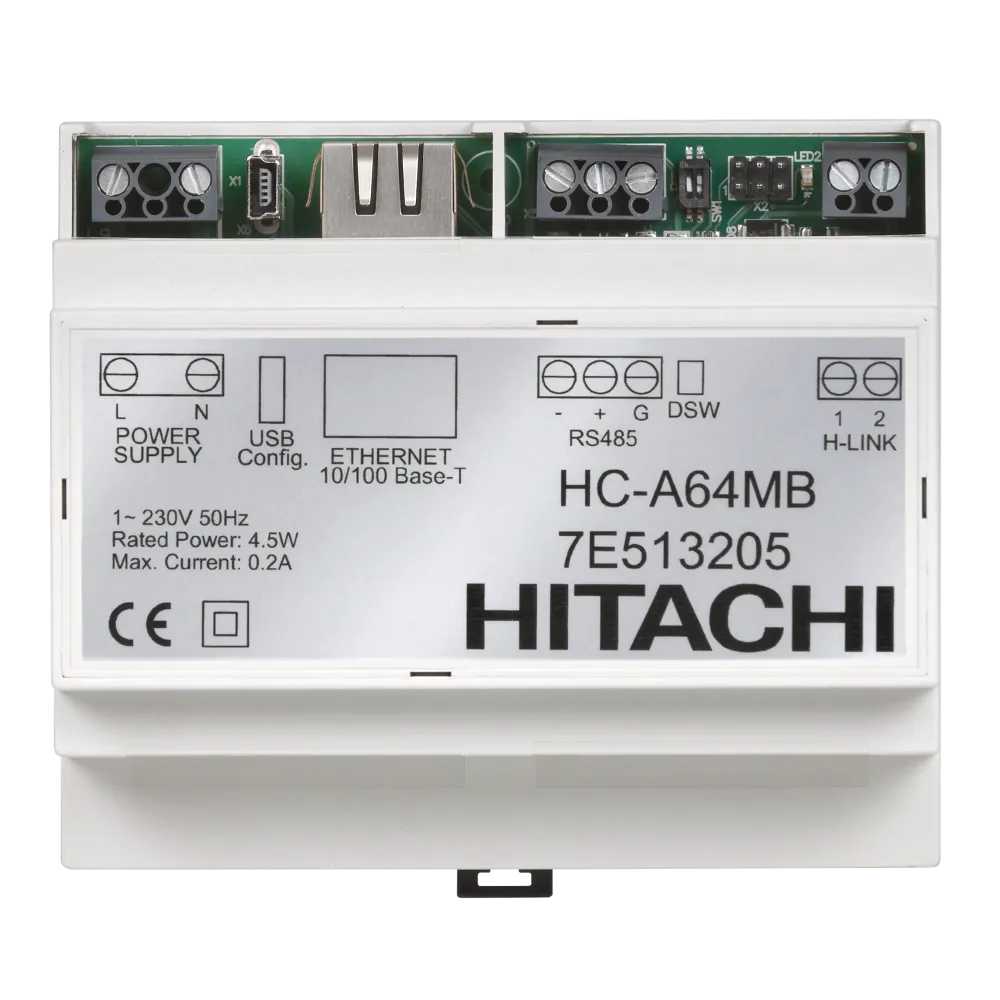 Interface hlink modbus rtu ou ip 64 ui
