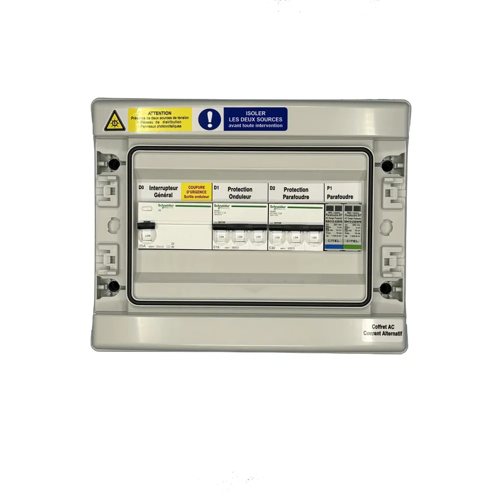 COFFRET AC 10A TRIPHASÉ