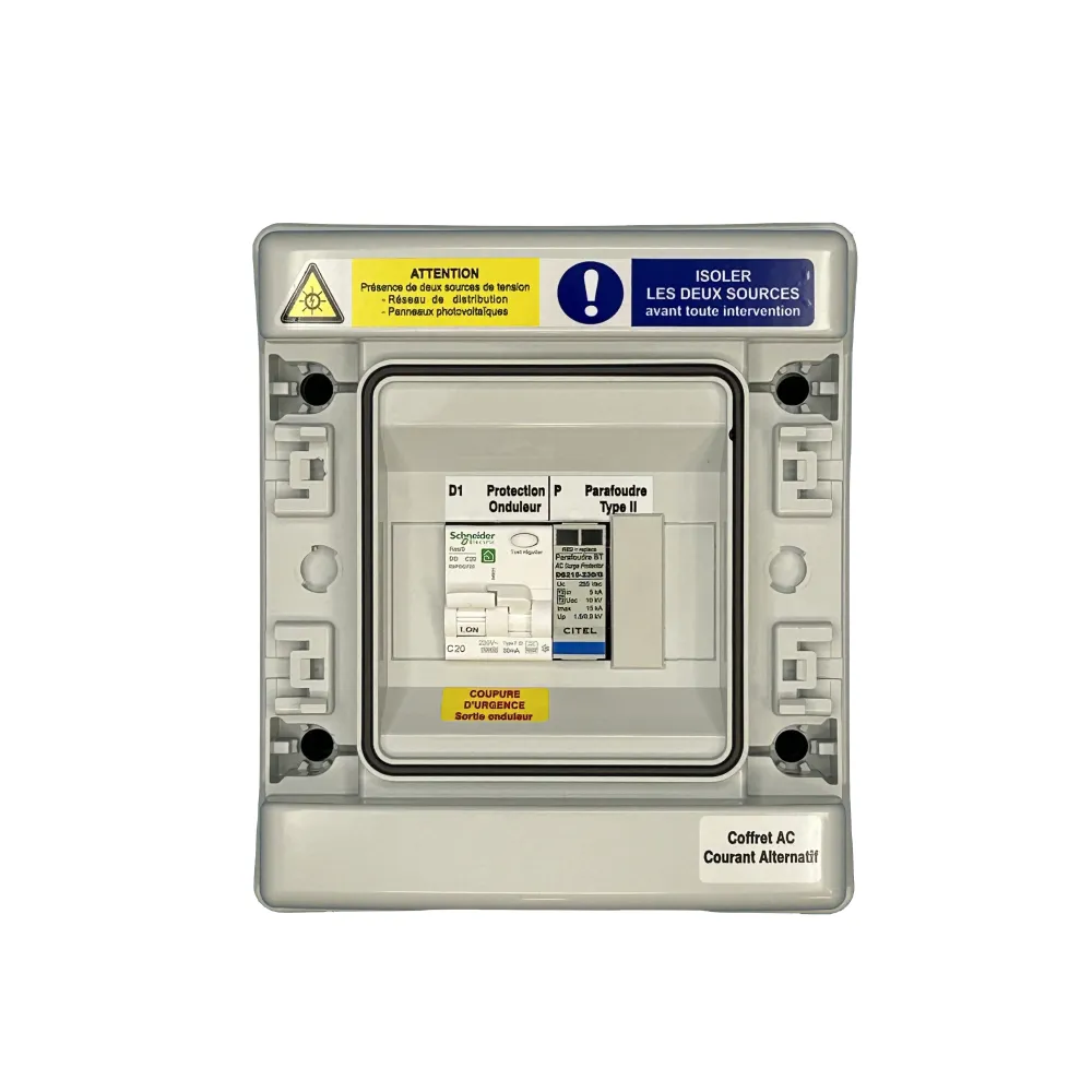 COFFRET AC 20A MONOPHASÉ