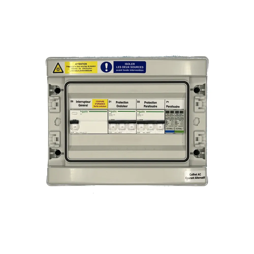 COFFRET AC 20A TRIPHASÉ