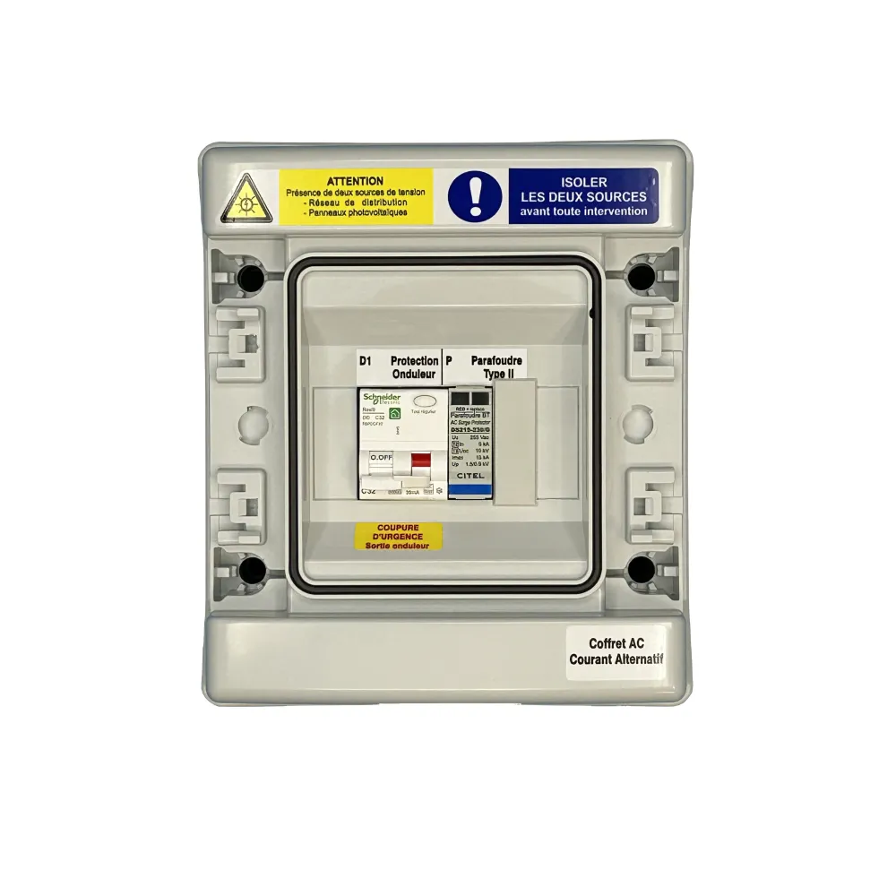 COFFRET AC 32A MONOPHASÉ