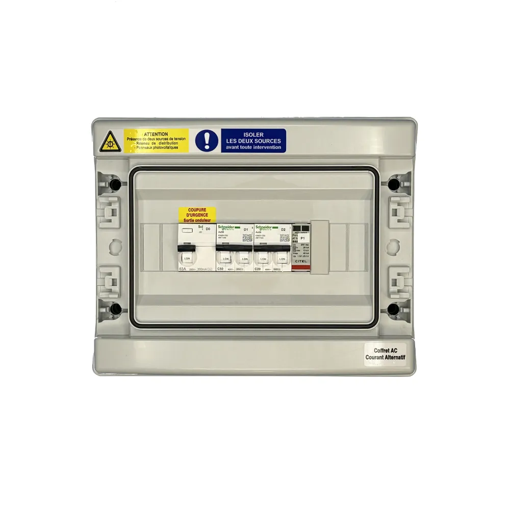 COFFRET AC 50A MONOPHASÉ