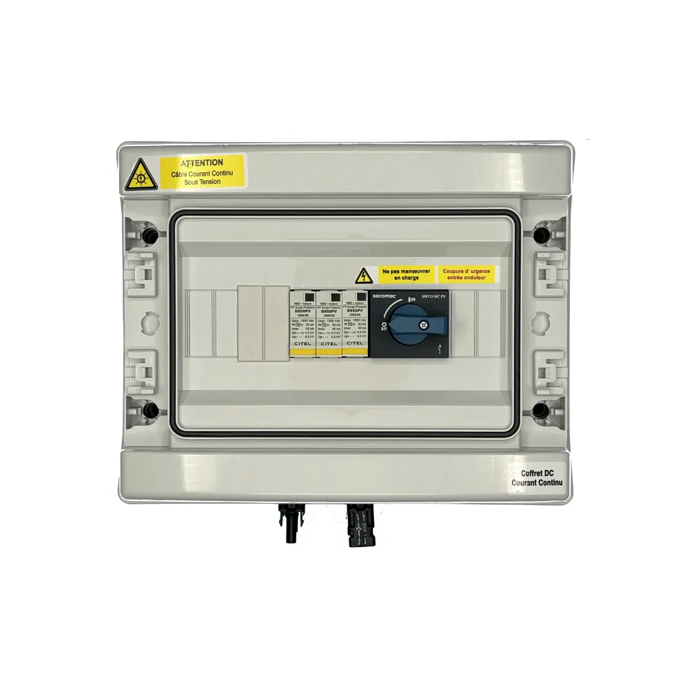 COFFRET DC 1000V 40A 1TRACKEUR - 2STRINGS