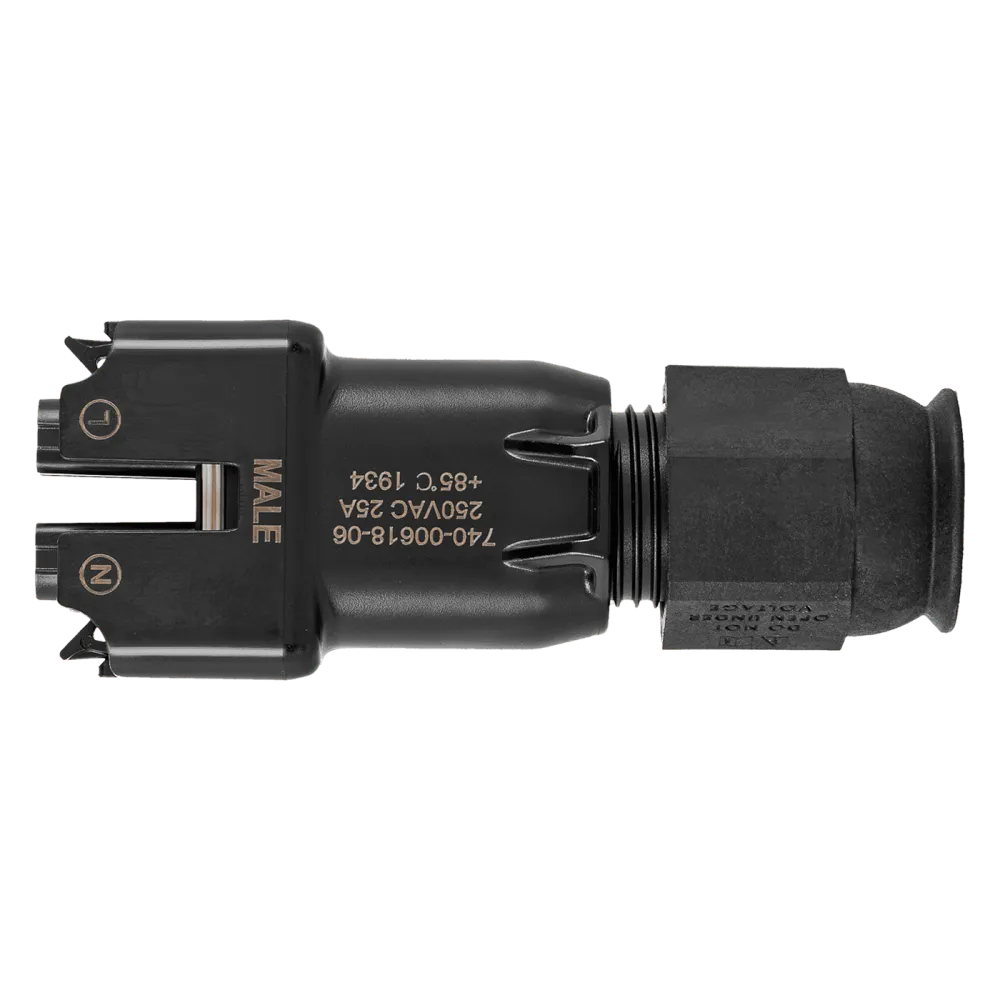 CONNECTEUR MÂLE MONOPHASÉ ENPHASE