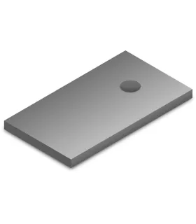 K2 PLAQUE D'ADAPTATION M10 POUR SINGLERAIL