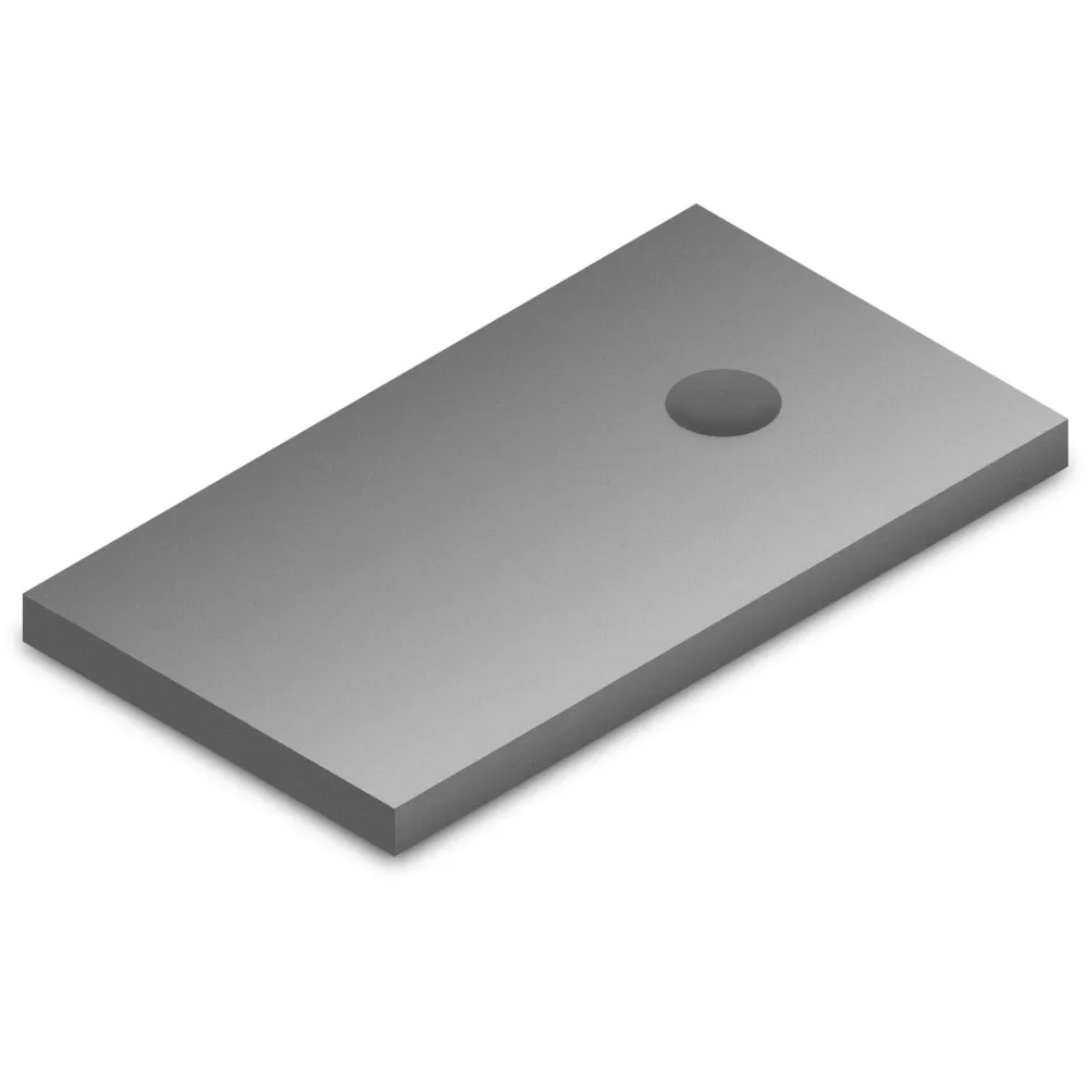 K2 PLAQUE D'ADAPTATION M10 POUR SINGLERAIL